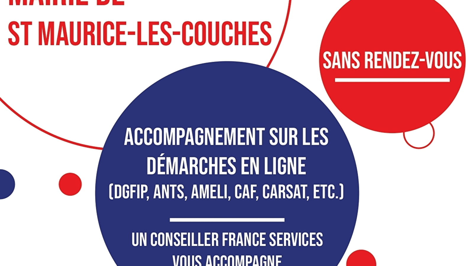 Permanences France services à Saint-Maurice-lès-Couches