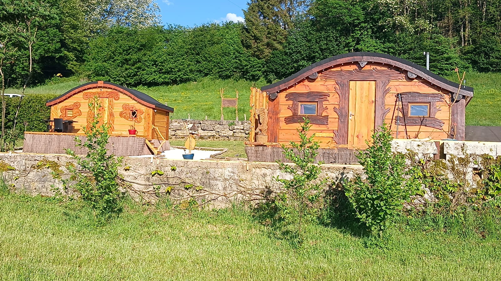 Les Cabanes féériques d'Amoncourt