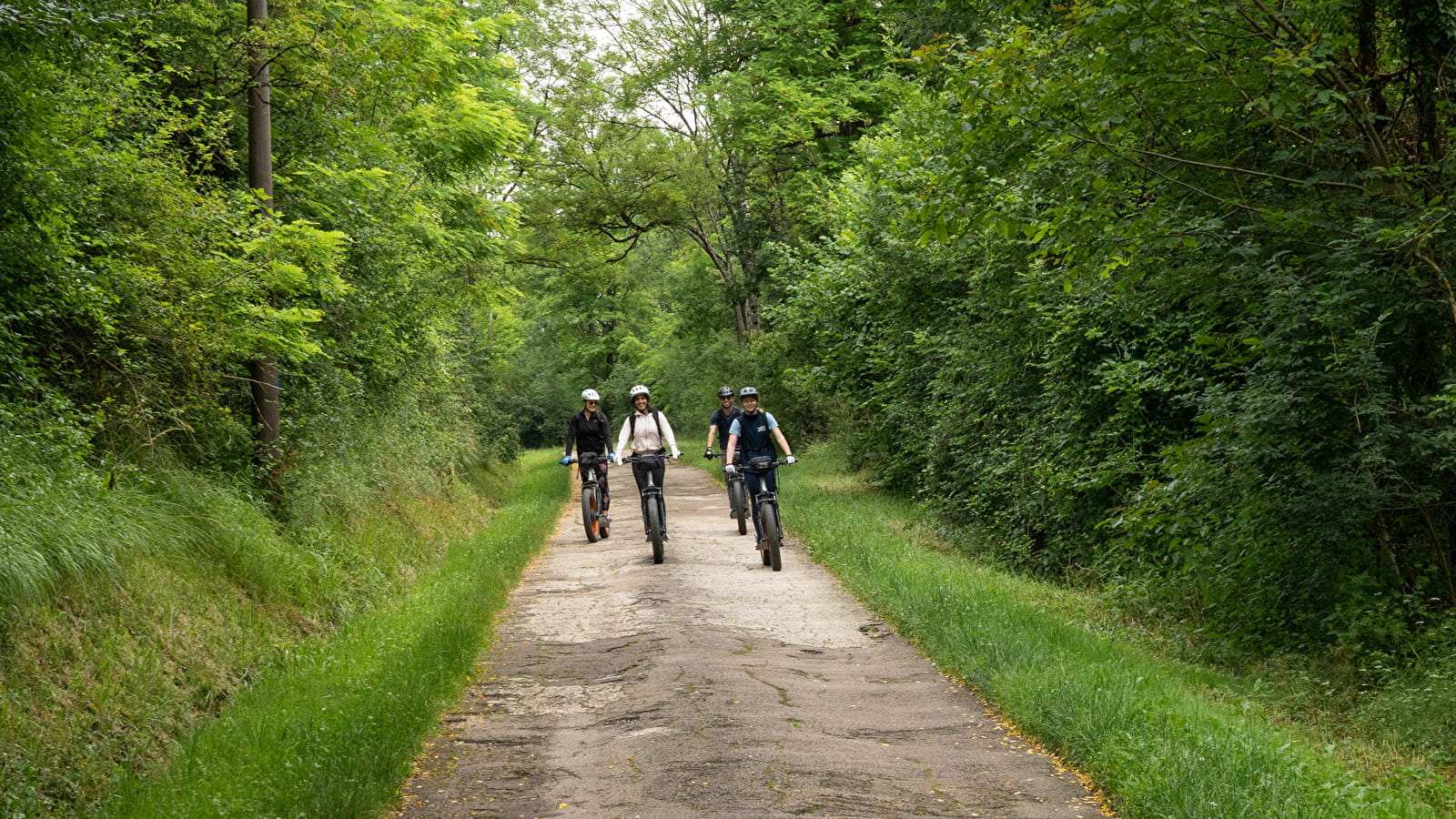 Balade en e-trott - Evasion en forêt