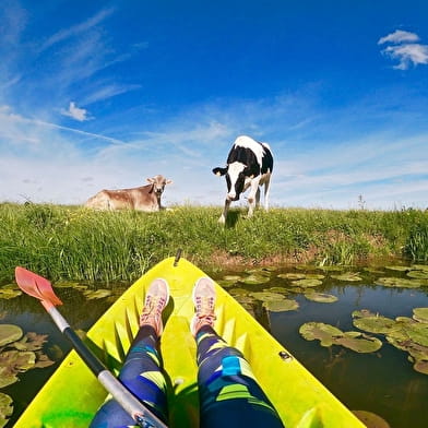 Pagayer sur l'Ognon (canoë-Kayak et paddle) - Onlycamp