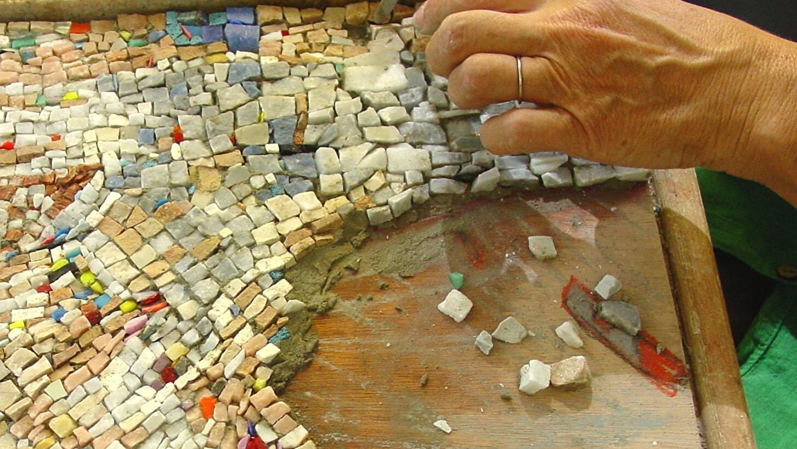 Andamenti et couleur : les bases du mosaïste