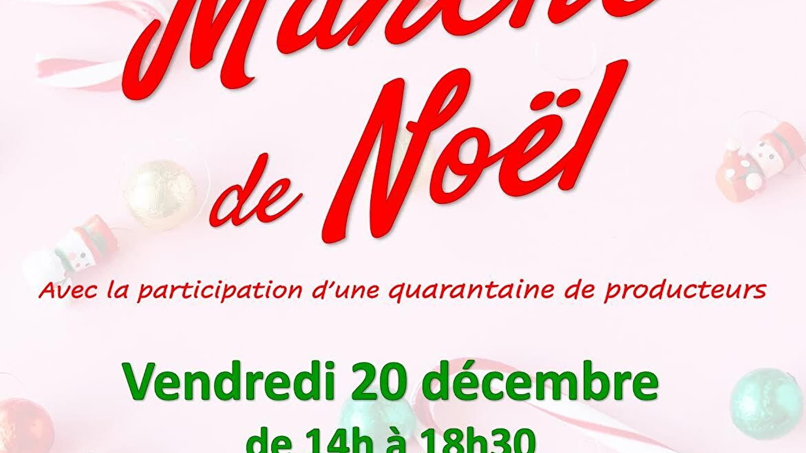 Marché de Noël Rabuat et Fils