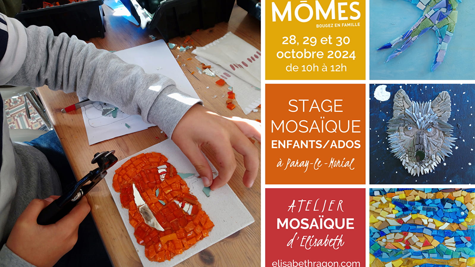 Stage mosaïque enfants/ados