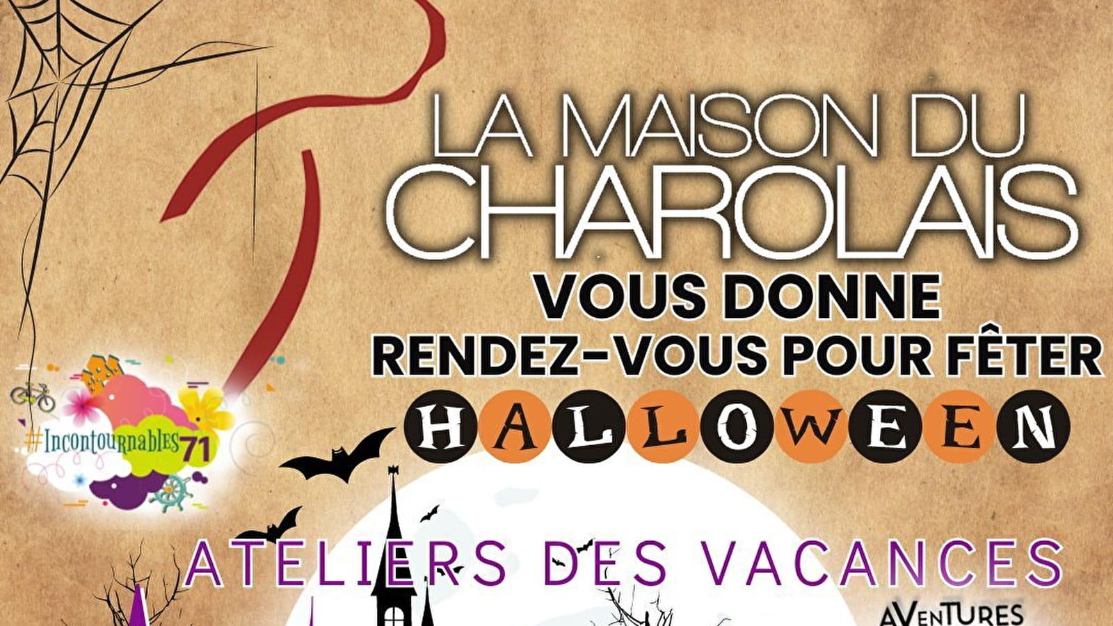 On fête Halloween à la Maison du Charolais