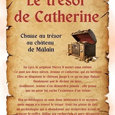 Chasse au trésor 'Le trésor de Catherine'