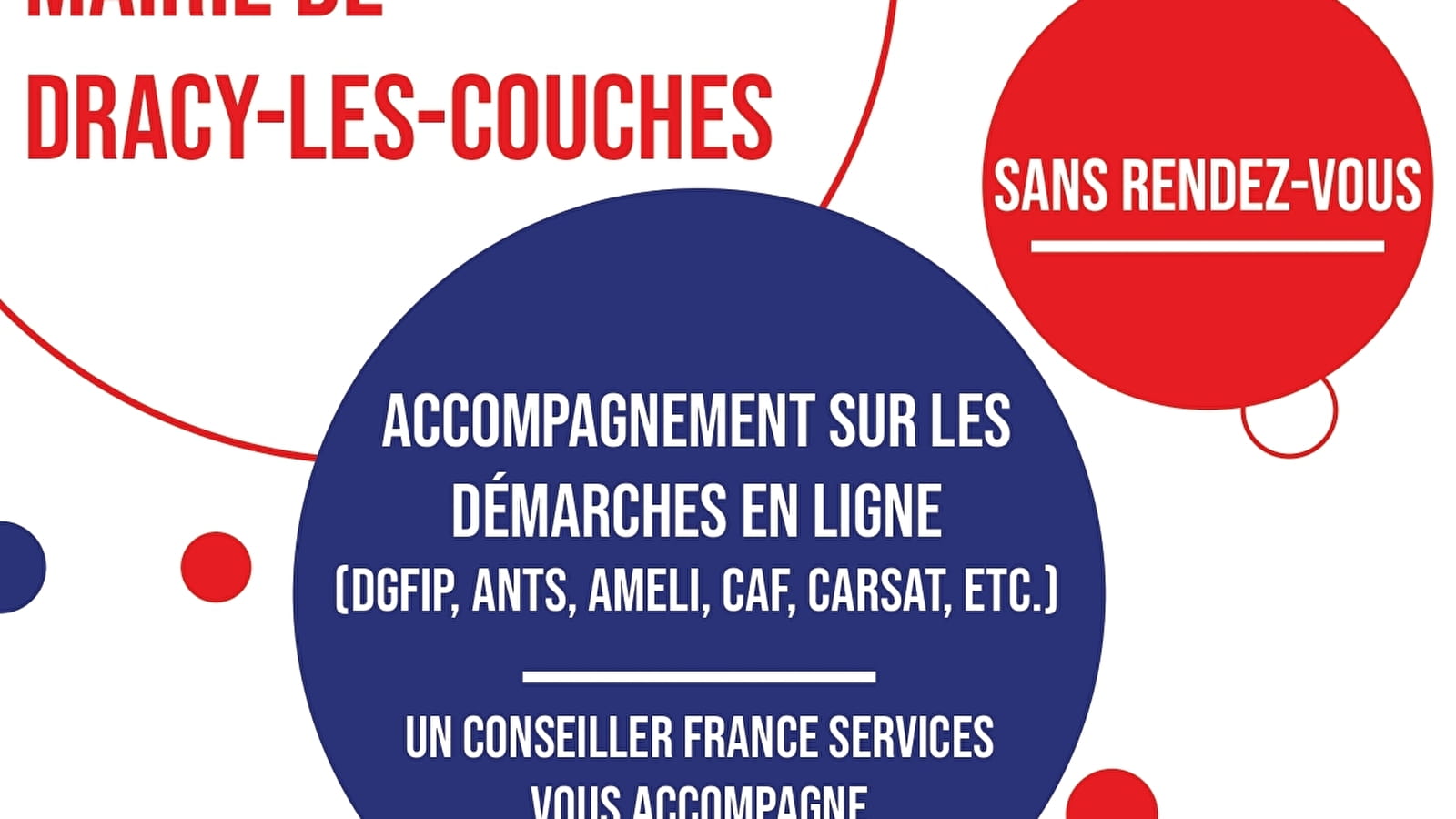 Permanences France services à Dracy-les-Couches