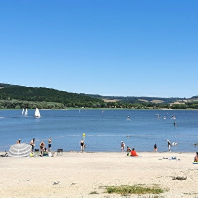 Plage du lac de Panthier