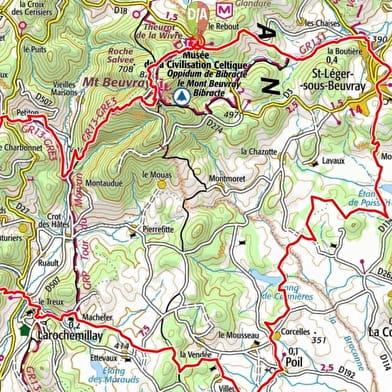 Vers les pâtures du sud Morvan 