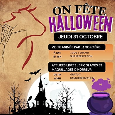 On fête Halloween à la Maison du Charolais