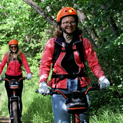 Balade en e-trott - Evasion en forêt