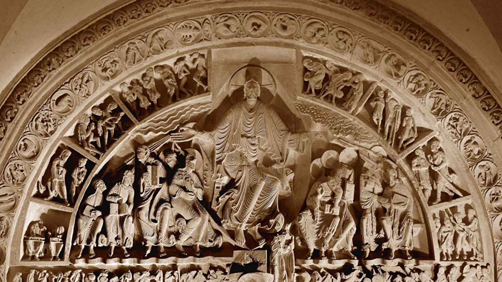 Le Grand Tympan de la Basilique de Vézelay